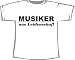 Musiker aus Leidenschaft; T-Shirt weiß, Gr. XL