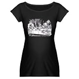 Mad Tea-Party Maternity Dark T-Shirt