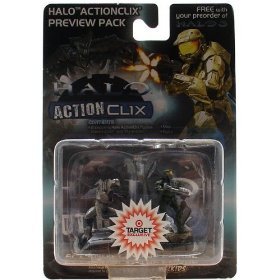 Halo ActionClix Master Chief and Arbiter Figure Preview Pack