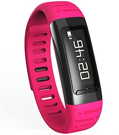 Crelander® Sport Smartband U9 Smartwatch Phone Mate Fintness Bracelet Wristband Supports Pedometer Sleep Tracker Remote Control (pink )