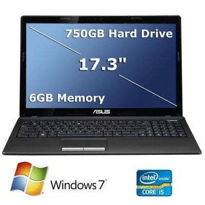 Asus R704VD-RB51 17.3 Notebook - Intel Core i5 i5-3210M 2.50 GHz - Black On Sale