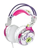 iLuv THP902PNK Tatz Broken Heartz Headphone (Pink)
