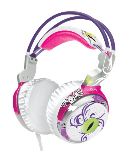 iLuv THP902PNK Tatz Broken Headphone (Pink)