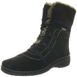 ara München-St-Gor-Tex 03-48523-06, Damen Snowboots, Braun (schwarz,natur), EU 38 (UK 5)