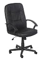 Rapid RAD300T1 Leather Faced Manager Chair covered in Buffalo Split Leather