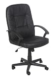 Rapid RAD300T1 Leather Faced Manager Chair covered in Buffalo Split Leather