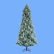 4.5' Pre-Lit Artificial Blue Spruce Christmas Tree - Clear Lights