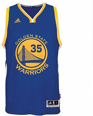 Men's Golden State Warriors Kevin Durant Royal Road Jersey