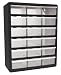 Automotive : HOMAK HA01018001 18-Drawer Plastic Parts Organizer