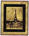 Paris Throw - 70 x 54 Blanket/Throw
