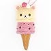 Korilakkuma ice cream squishy cellphone charm