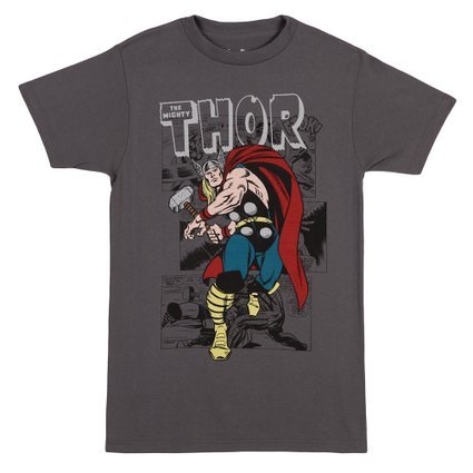 Marvel Comics Thor's Mighty Hammer Adult T-Shirt