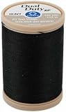 Dual Duty Xp Heavy Thread 125 Yards-Black
