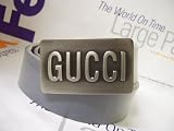 GUCCI MEN's BELT BUCKLE WITH LEATHER BELT/STRAP by Gucci