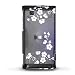 Back Cover for Motorola Devour A555 (Verizon) Snap-On Protector Hard Cover "Midnight Flowers" Design