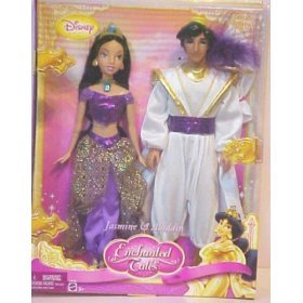 Disney Princess Enchanted Tales Jasmine and Aladdin Gift Set by 