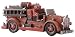 ANTIQUE FINISHED VINTAGE FIRE ENGINE PUMPER TRUCK MODEL