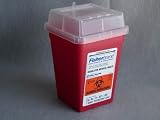 Sharps Disposal Container - 1Qt. (Red) [ 1 Ea.]