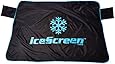 iceScreen Magnetic Ice, Snow & Frost Windshield Cover, Medium, Black