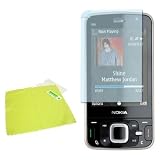 Electronics : VanguardTech advanced ultra clear anti glare screen protector for Nokia N96 with application cloth and free shipping