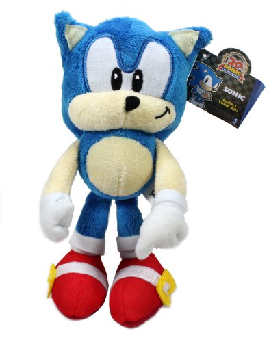Sonic 20th Anniversary 7 Inch MINI Plush Sonic Classic