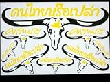 【STICKER】大人気!!カラバオ（CARABAO）★ステッカー(L)-YL1