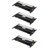 GTS Value Combo: 4 Pack Replacement Toner Cartridges for Samsung CLP315 & CLX-3175 On Sale