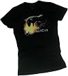 Hiro vs. Dino -- NBC's Heroes Crop Sleeve Fitted Juniors T-Shirt