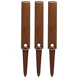 小人の森 ブロンズ フラワーラベル 立型11cm 3枚入 B127 No.56101