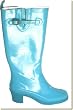 Capelli - Women's Tall Turquoise Rain Boots