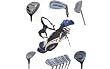 Linksman Golf X7 Mens Left Handed Complete Golf Set with Stand Bag