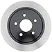 ACDelco Gold 18A948 (19175117) Black Hat Rear Driver Side Disc Brake Rotor