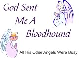 Bloodhound - God Sent Me A Bloodhound Apron