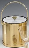 Review Kraftware  / Kraftware Brushed Brass Ice Bucket 3 Qt.