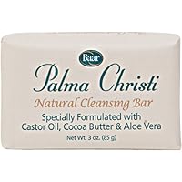 Palma Christi Natural Cleansing Bar Soap, 3 bar set