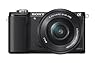 Sony Alpha a5000 Mirrorless Digital Camera with 16-50mm OSS Lens (Black)