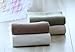 Fina Ultra Absorbent Microfiber Waffle towel SET - ONE SET of Body(29 x 55) and Hair(19 x 39) Towel in COFFEE color ONLY. by FINA