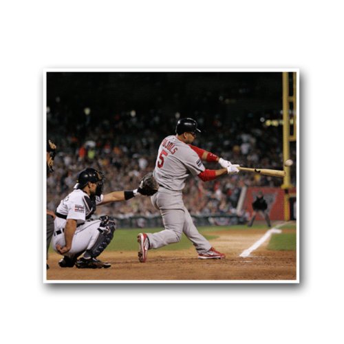 MLB St. Louis Cardinals Alberto Pujols 13x11 3-D Photo
