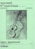 Produkt-Bild: "IVme Grande Serenade" Op. 95 in D-Dur, Partitur und Stimmen f&uuml;r Fl&ouml;te, Viola und Gitarre von Anton Diabelli