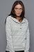 Obey The Boundary Waters Pullover Hoody in Heather Gray hood ,Sweatshirts for Women