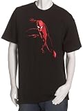 Marvel Men's Spiderman Dark Room Short Sleeve T-Shirt, Black, Small