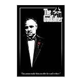 The Godfather-Marlon Brando-Red Rose, Movie Poster Print, 24 by 36-Inch