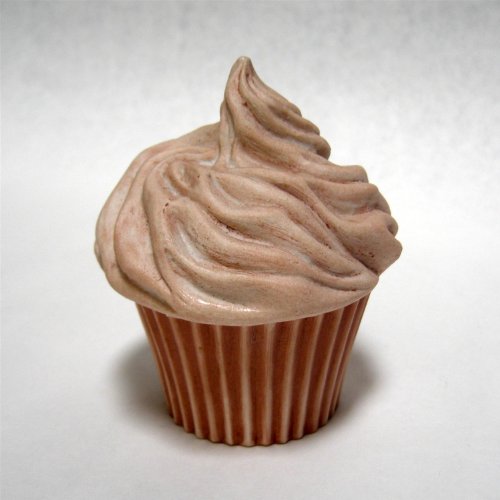 Posh Luxe Porcelain Chocolate Cupcake Trinket Box