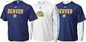 Denver Nuggets adidas Short/Long Sleeve T-Shirt Combo Pack