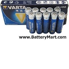10x Micro VARTA "High Energy" Batterie AAA/LR03/4903