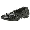 Arturo Chiang Women's Gloria Moccasin,Black Patent,6 M