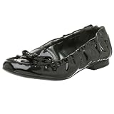 Arturo Chiang Women's Gloria Moccasin,Black Patent,9.5 M