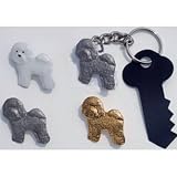 Bichon Frise Hand Painted Pin