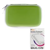 GTMax Green Zipper Pouch Case + LCD Screen Protector for Garmin nuvi 1390T / nuvi 1370T / nuvi 1350T / nuvi 1350 / nuvi 1300 / nuvi 885T / nuvi 880 / nuvi 855 / nuvi 850 / nuvi 785T / nuvi 780 / nuvi 775T / nuvi 770 / nuvi 765T / nuvi 760 / nuvi 755T / nuvi 750 / nuvi 265WT / nuvi 260W / nuvi 255W / nuvi 250W / nuvi 205W / nuvi 200W / GO 730 / XL 330 S