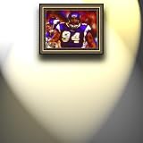 Completely Handpainted American Football Sport Painting, Custom Order FL7896, Oil on Canvas, with Option to Paint Jerry, Brett & Co. from Any Other Favorite Photograph or Picture, Unframed, Size 15'' x 20" inches